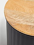 Ribbed Biscuit Tin