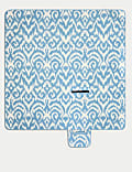 Ikat Brights Foldaway Picnic Blanket