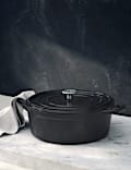 Cast Iron Shallow Casserole Dish