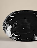 Spiderweb Halloween Platter
