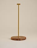 Wood Kitchen Roll Holder