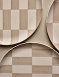 Set of 4 Geo Picnic Dinner Plates