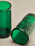 Set of 4 Boho Picnic Hi Ball Glasses