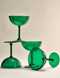 Set of 4 Boho Paradise Picnic Coupe Glasses