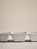 Maxim Porcelain Three Part Serving Bowl