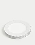 Set of 4 Hampton Dinner Plates