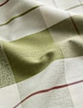 Cotton Rich Checked Tablecloth