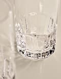 Set of 4 Textured Hi Ball Glasses