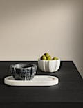 Marble Textured Pinch Pots & Tray
