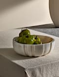 Marble Textured Serving Bowl