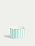Bone China Striped Cup & Saucer