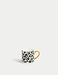 Bone China Leopard Espresso Cup & Saucer