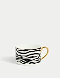 Bone China Zebra Cup & Saucer