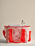 Cherry Print Picnic Cool Bag