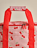 Cherry Print Picnic Cool Bag