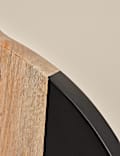 Ronde houten serveerplank