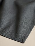 Lot de 4 serviettes de table en coton et lin