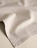Set of 4 Cotton Rich Napkins with Linen