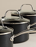 Zestaw patelni nieprzywierających aluminiowych, 3 szt.