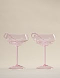 Set of 2 Candy Cane Coupes