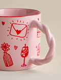 Colour Change Valentine's Mug