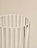 Set of 4 Ribbed Picnic Wine Glasses