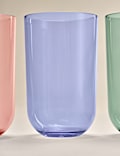 Set of 4 Rounded Picnic Hi Ball Glasses