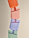 Set of 4 Rounded Acrylic Wine Glasses