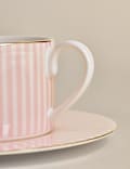 Hampton Stripe Cup & Saucer