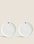 Set of 2 Bee Side Plates