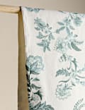 Chemin de table 100 % coton Chintz à motif fleuri