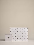 Set of 4 Bee Print Placemats & 4 Coasters