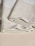 Set of 4 Woven Banded Napkins