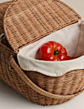 Picknickkorb mit Weinhalter