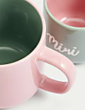 Set of 2 Mummy & Mini Slogan Mugs