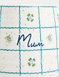 Floral Check Mum Mug