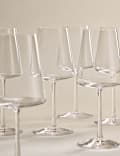 Set of 6 Modern Red Wine Glasses