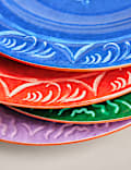 Set of 4 Boho Picnic Side Plates