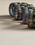 Lot de 4&nbsp;ronds de serviette Boho