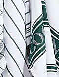 Set of 3 Cotton Rich Striped Tea Towels