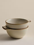 Set of 2 Picky Bits Small Handle Bowls