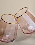 Set of 2 Pearlescent Lustre Tumblers