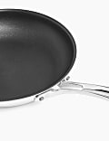2 Piece Stainless Steel Frying Pan Set