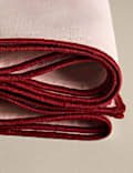 Lot de 4 serviettes de table 100 % coton à nœud