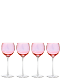 Set of 4 Ophelia Wine Glasses