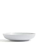 Set of 4 White Pasta Bowls
