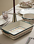 Patterned Ceramic Oven Dish