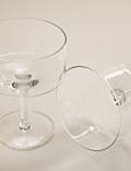 Set of 2 Straight Sided Coupe Glasses