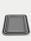3 Piece Carbon Steel Oven Trays