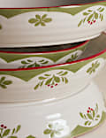 Set of 4 Winter Foliage Pasta Bowls